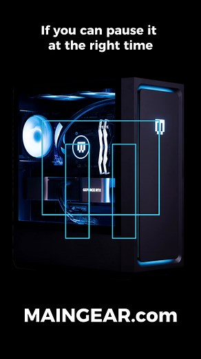 Can you pause at the right time? 😏 | MAINGEAR Computers