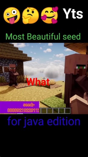 Most Beautiful seed Ever! for Java edition 1.21+ #minecraft #trending #viral #short #shortvideos