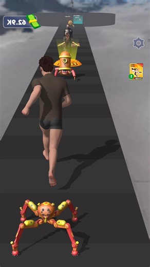 Human Evolution Run || Human Vs Alien Fight #shorts #ytshorts #shortyz #gaming #games