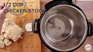 Don't wait for the holidays–make this mashed cauliflower tonight! https://mycrazygoodlife.com/cauliflower-mashed-potatoes-mashed-cauliflower-recipe/ | My Crazy Good Life