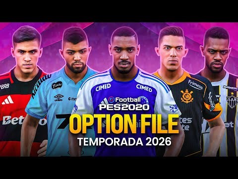 PES 2020 is the CHEAPEST way to play the updated 2026 Brazilian Championship! Updated Option File!