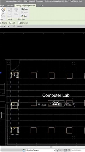 easy way to Lighting Distribution(Revit)