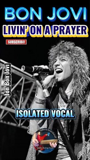 WOW! 😲 Bon Jovi’s 80s Pipes UNTOUCHED! – *Isolated Vocals* Livin’ On A Prayer