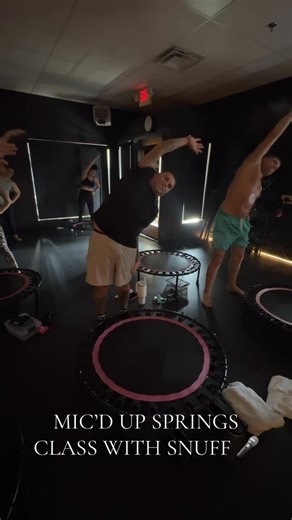 The Hot Room By City Heat on Instagram: "Mic’d up. Tramp fired up. Joe Snuff understood the assignment 🎤🔥 If you can hear this… you should be in this class."