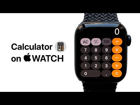 Calculator App on Apple Watch