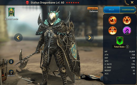 Staltus Dragonbane - HellHades - Raid Shadow Legends
