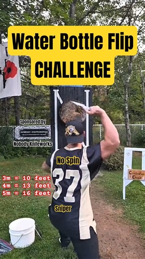 Live Streaming Water Bottle Flip Challenge (3, 4 & 5 meters!)