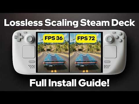 Double Your FPS! Lossless Scaling On The Steam Deck Is Amazing