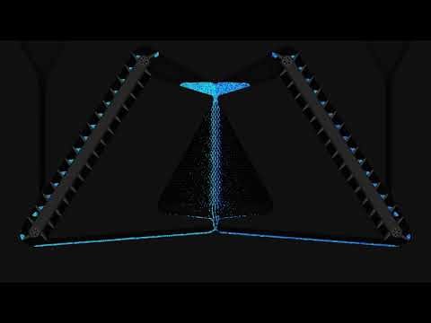 Blender Physics Simulation, Molecular Simulation 4K