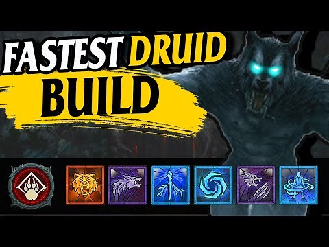 The FASTEST Druid Build in Diablo 4 (Stormclaw Lightning Shred Werewolf)