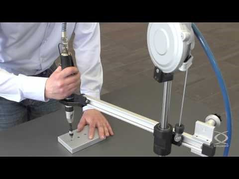 HELICOIL® Tangfree Free Running – Pneumatic installation tool with installation mandrel type P‑S 412