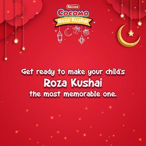 2.8K views · 455 reactions | Roza Kushai is one of the major highlights of childhood. Get ready to celebrate it with us as we're coming with lots of exciting gifts for little rozaydaars. Stay tuned for more. #CocomoRozaKushai #ComingSoon #Bisconni | Cocomo Pakistan | Facebook