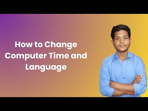 How to Change Computer Time and Language 2026 | How to Change Computer Time & Language Windows 10/11