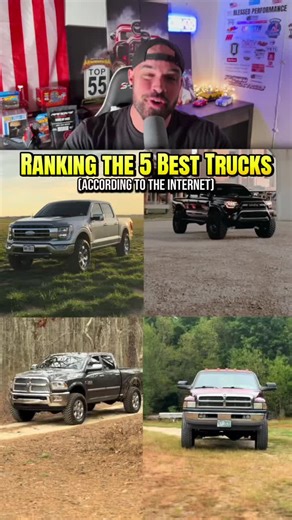 Ranking the 5 Best Trucks EVER 🫣 I feel like there’s a couple trucks missing…