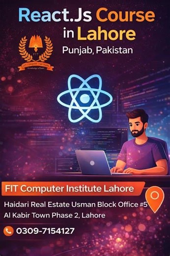 React Js Course In Lahore, Punjab Pakistan