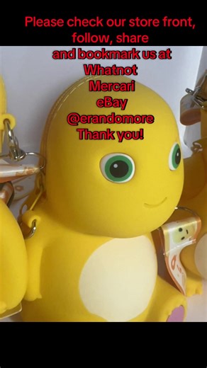Please check our store front, follow, share and bookmark us at Whatnot Mercari eBay @erandomore Thank you!