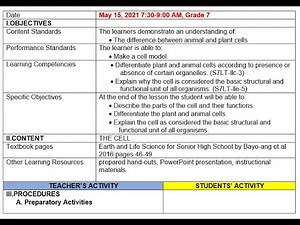 FINAL DEMO TEACHING VIDEO - GRADE 10 SCIENCE