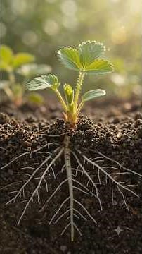 How a Strawberry Grows 🍓 | From Seed to Ripe Fruit