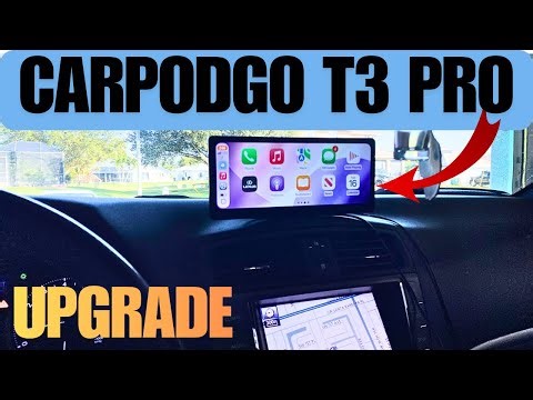 Carpodgo T3 Pro 60fps Wireless Apple CarPlay and Android Auto Review