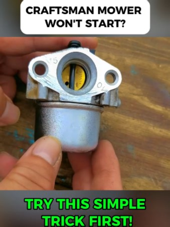 Fixing a Craftsman Mower That Won't Start
