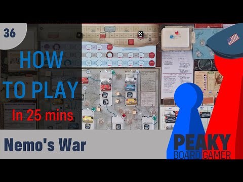 Nemo's War - How to play Video - Peaky Boardgamer