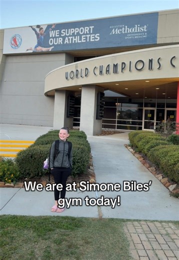 Exploring Simone Biles’ Gym Today!