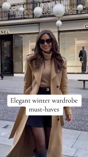 Elegant Winter Wardrobe Must-Haves: Cashmere Sweaters, Riding Boots, Leather Gloves