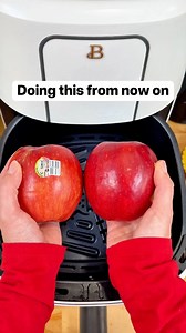 730K views · 1.7K reactions | Easy air fryer baked apple dessert #apples #airfryer #easydessert #fallfood | Liz & Jeff | Facebook