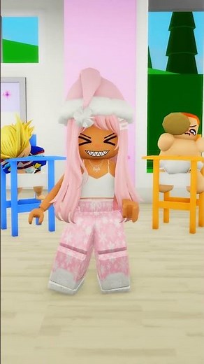 i was babysitting and they wouldn't stop crying😭😳#robloxshorts #roblox