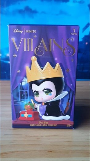 Miniso Disney Villains Mystery Box Figure Unboxing