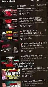 Cómo se construye un track de techno en directo | Producción real en Ableton