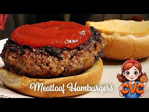 How to Make Meatloaf Hamburgers with Topping - Southern Cooking Like Mamas
