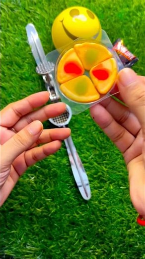 Colorful Gummy Pizza Crushing ASMR | Super Satisfying Soft & Crunchy Candy Smash Sounds