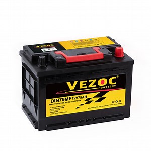[Hot Item] DIN75mf 12V75ah Maintenance Free Battery Lead Acid Battery Auto/ Truck /Automobile/ Automotive/Storage/Battery/VRLA Korean Car Battery