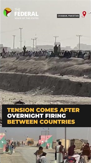 Gunfire shuts Afghanistan-Pakistan border, people stranded | #shorts
