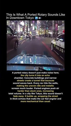 This Rotary Sound Is ANGRY 🔥 #rotary #tokyo
