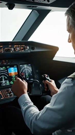 Inside an Airplane Like Never Before! ✈️ Cockpit, Cabin & Pilot Secrets Revealed #Shorts