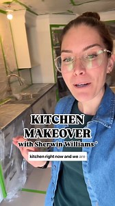 Ready to refresh your kitchen? See how Megan used our Color to Go® samples to choose the perfect shades for her parents' space. . Order samples for your project: https://bit.ly/400x7IS . 🎥: @copperandgoldproject (on Instagram) 🎨: Hidden Trail SW 9525 Messenger Bag SW 7740 Dumpling SW 9616 | Sherwin-Williams