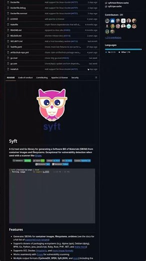 Почему все программисты мир загружают звёзды на anchore/syft? 🤯 #Shorts