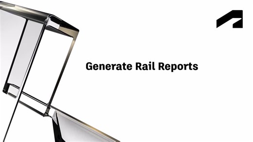 Generate rail reports | Autodesk