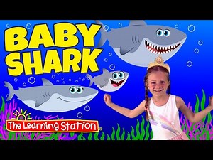 Baby Shark Song  Paige Baby Shark & Camp Songs  Action & Dance Kids Songs by The Learning Station - Videos For Kids