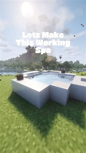 Minecraft Working Spa Tutorial