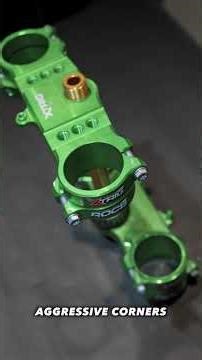 Next level front end control XTRIG ROCS Tech Triple Clamp for KX 250F and KX 450F..