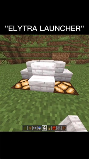 Minecraft Elytra Launcher | Super Fast Flying Machine!