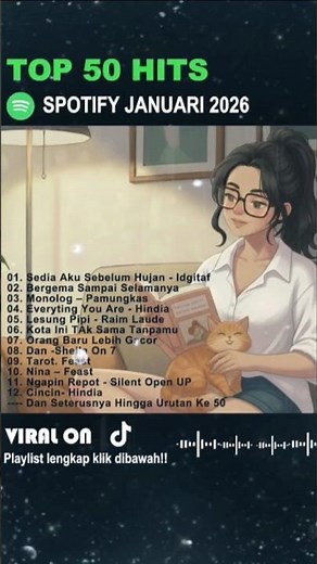 Top Hits Spotify 2025–2026 Indonesia | Lagu Viral Indonesia & TikTok Hits Terbaru Paling Update