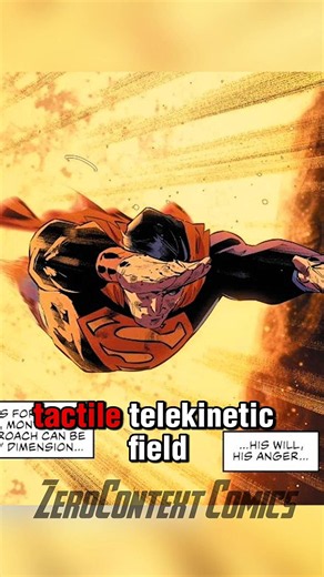 How Superman Breaks Physics (The Telekinesis Secret) ✈️ #shorts