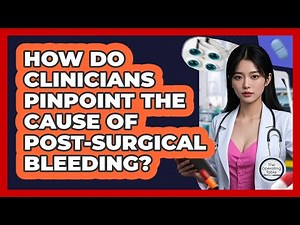 How Do Clinicians Pinpoint The Cause Of Post-Surgical Bleeding?