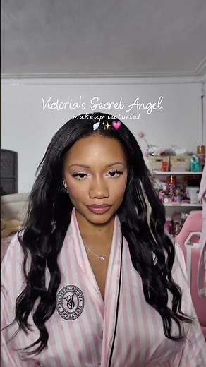 Victoria’s Secret Angel Makeup Tutorial 💗🪽✨