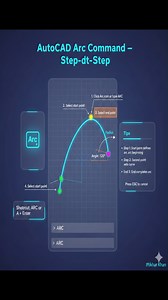 how to draw Arc in Autcad #viralreelschallenge #trendingnow #viralchallenge #viralvideochallenge | Let Me Study