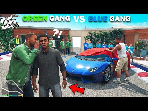 Shinchan Green Gang Members Gaslight Their Own Gang In GTA 5!
